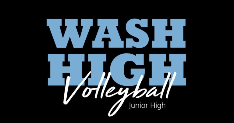 Wash High Volleyball  Jr. High 2023